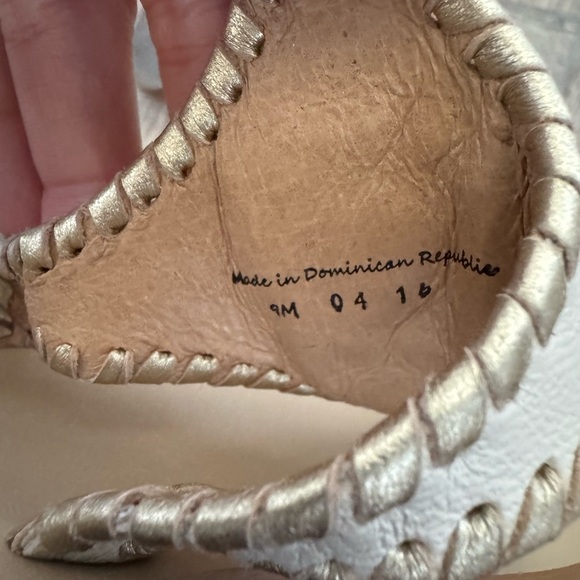 JACK ROGERS Maci Leather Sandals size 9 - Picture 7 of 7